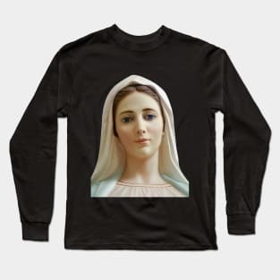 Our Lady of Medjugorje Long Sleeve T-Shirt